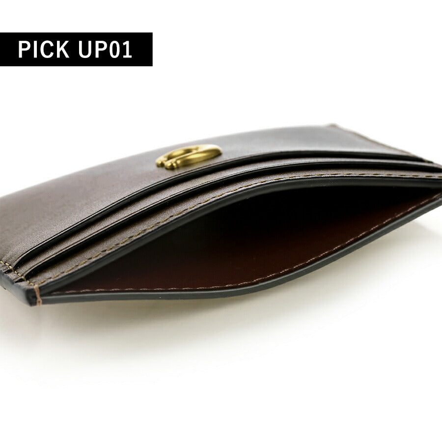 Coach Card Case Ladies Brand COACH CM435 B4MPL Maple CM435-B4MPL
