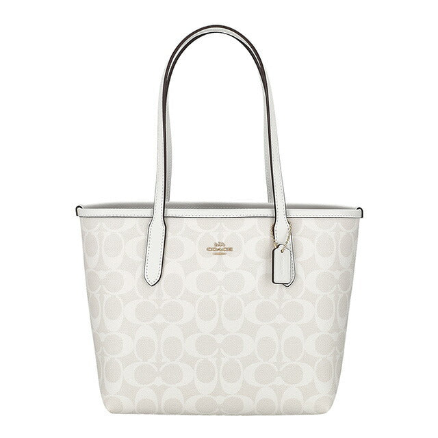 コーチ トートバッグ レディース ブランド COACH CN733 グレイシャーホワイト CN733-IMRFF-1