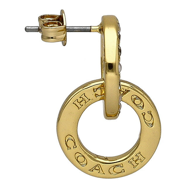 Coach earrings ladies brand COACH CO231 VP4 Gold
