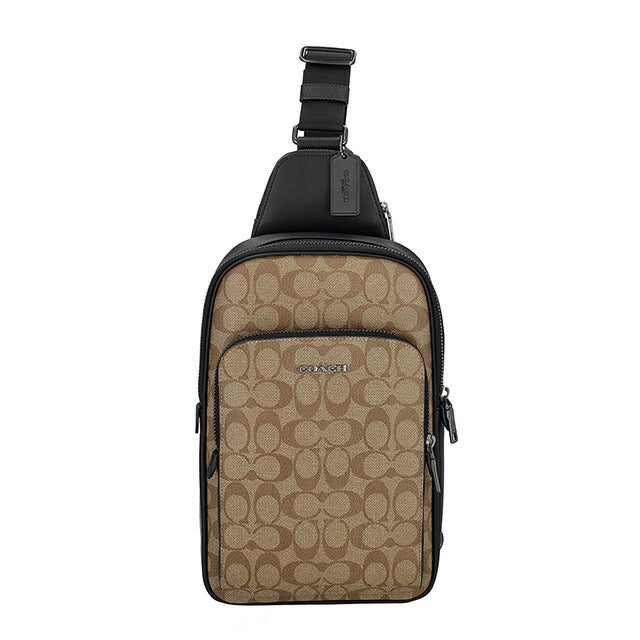 コーチ ボディバッグ メンズ ブランド COACH CO910 QBKHA カーキ CO910-QBKHA-1