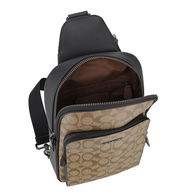 コーチ ボディバッグ メンズ ブランド COACH CO910 QBKHA カーキ CO910-QBKHA-1