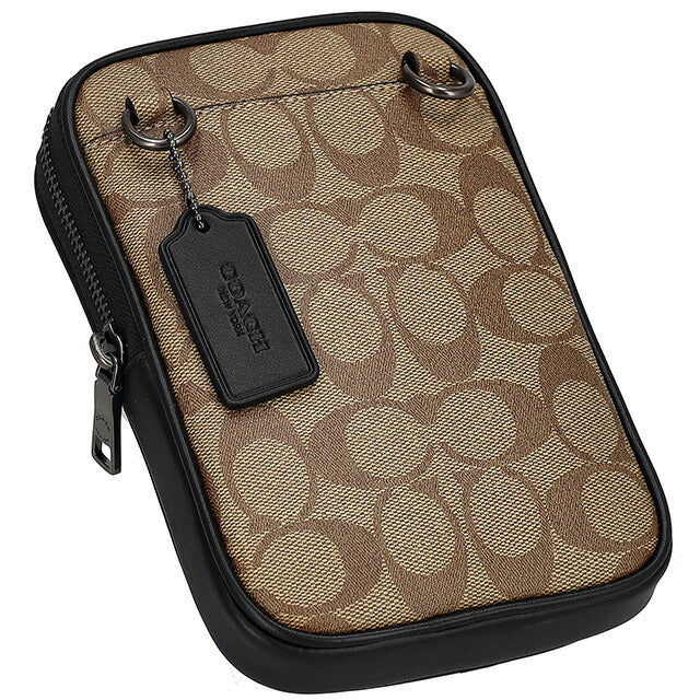 コーチ ショルダーバッグ レディース ブランド COACH シグネチャー CO912 QBKHA 1 カーキ ブラック CO912-QBKHA-1