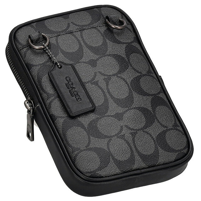 コーチ ショルダーバッグ レディース ブランド COACH シグネチャー CO912 QBMI5 1 チャコール/ブラック CO912-QBMI5-1