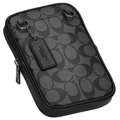 コーチ ショルダーバッグ レディース ブランド COACH シグネチャー CO912 QBMI5 1 チャコール/ブラック CO912-QBMI5-1
