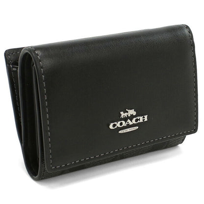コーチ 三折財布小銭入付き レディース ブランド COACH CM761 ブラック 財布 COACM761011