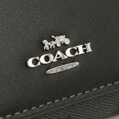 コーチ 三折財布小銭入付き レディース ブランド COACH CM761 ブラック 財布 COACM761011