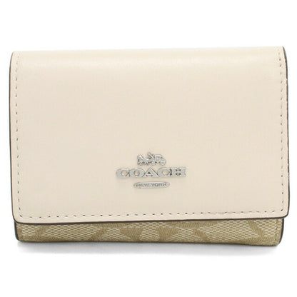 コーチ 三折財布小銭入付き レディース ブランド COACH CM761 ホワイト 財布 COACM761021