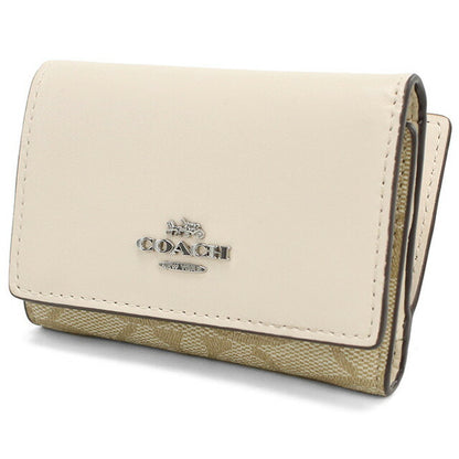 コーチ 三折財布小銭入付き レディース ブランド COACH CM761 ホワイト 財布 COACM761021