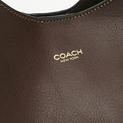 コーチ セミショルダー レディース ブランド COACH   レザー CU044 ブラウン COBCU044021