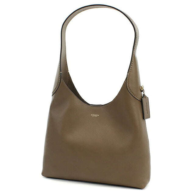 コーチ セミショルダー レディース ブランド COACH   レザー CU068 ベージュ COBCU068021