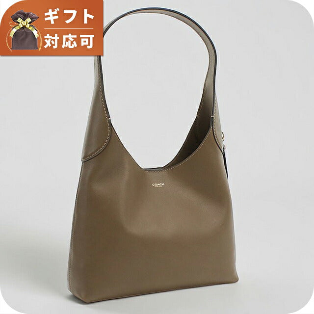 コーチ セミショルダー レディース ブランド COACH   レザー CU068 ベージュ COBCU068021