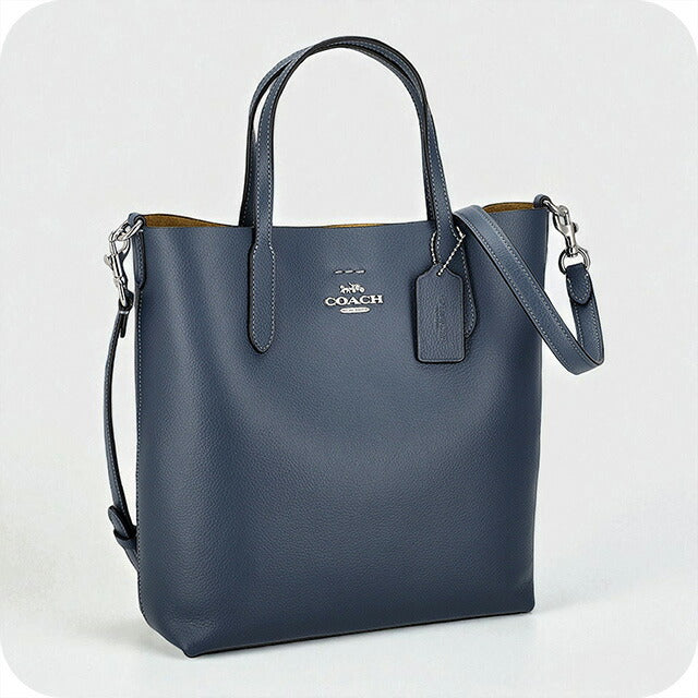 コーチ トートバッグ レディース ブランド COACH レザー CP036 SV/DE ネイビー 軽量 手提げ 高級 おしゃれ プレゼント 女性 実用的 かわいい