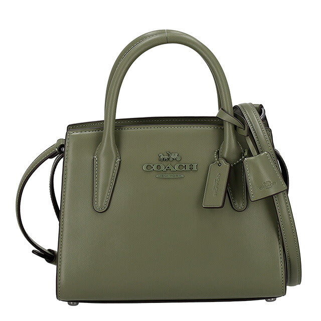 コーチ ハンドバッグ レディース ブランド COACH CP081 カーキグリーン CP081-QBMGR-1