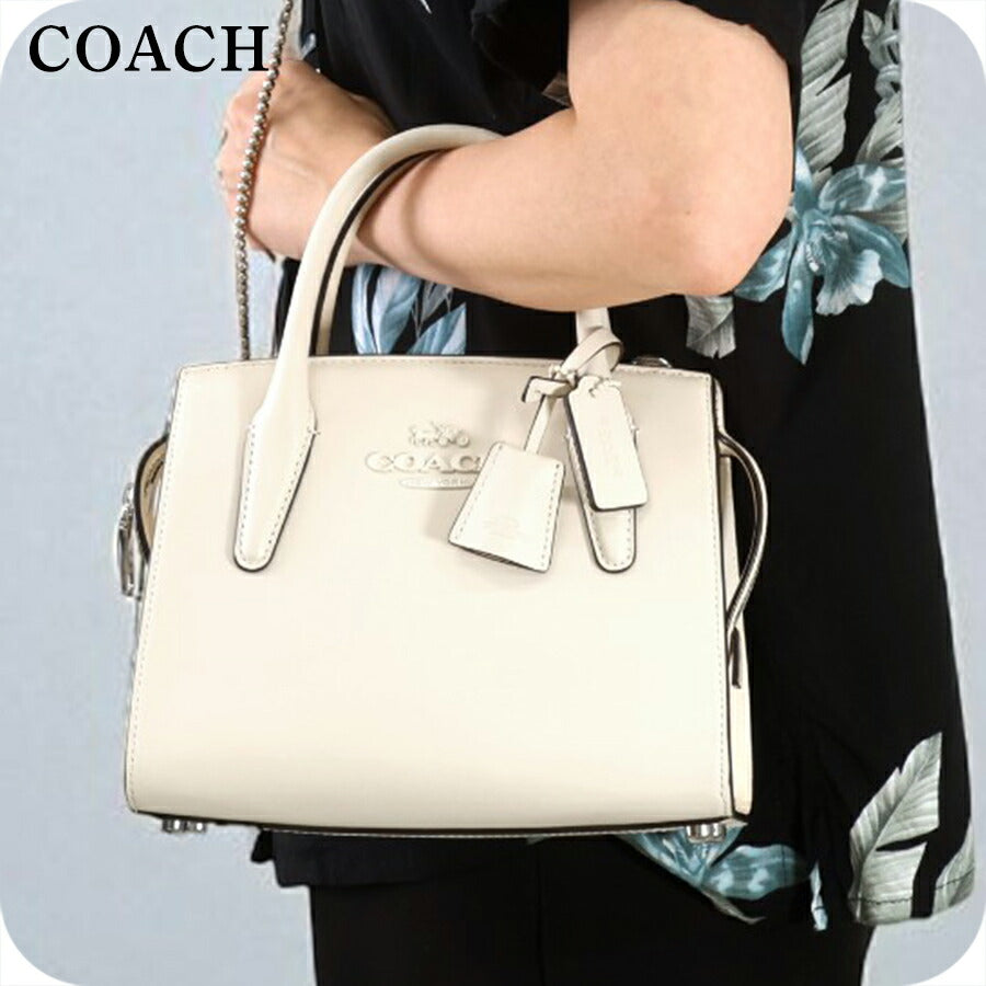 コーチ ハンドバッグ レディース ブランド COACH CP081 SV HA チョーク CP081-SV-HA-1