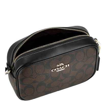 コーチ ショルダーバッグ レディース ブランド COACH CQ874 IMAA8 ブラウン/ブラック 斜めがけ 高級 おしゃれ プレゼント 女性 実用的 かわいい