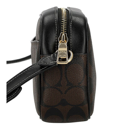 コーチ ショルダーバッグ レディース ブランド COACH CQ874 IMAA8 ブラウン/ブラック 斜めがけ 高級 おしゃれ プレゼント 女性 実用的 かわいい