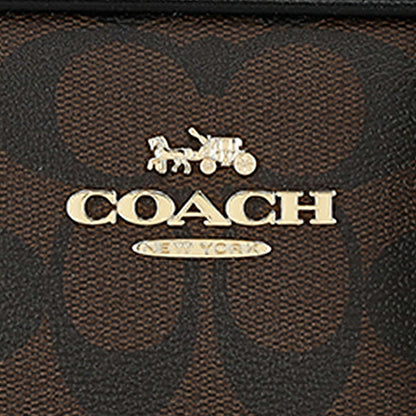 コーチ ショルダーバッグ レディース ブランド COACH CQ874 IMAA8 ブラウン/ブラック 斜めがけ 高級 おしゃれ プレゼント 女性 実用的 かわいい