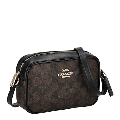 コーチ ショルダーバッグ レディース ブランド COACH CQ874 IMAA8 ブラウン/ブラック 斜めがけ 高級 おしゃれ プレゼント 女性 実用的 かわいい