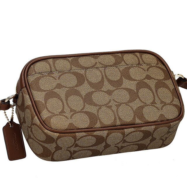 コーチ ショルダーバッグ レディース ブランド COACH シグネチャー CQ874 IME74 1 ベージュ/ブラウン CQ874-IME74-1