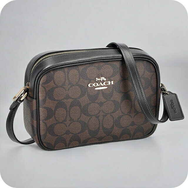コーチ ショルダーバッグ レディース ブランド COACH レザー CR135 ブラウン/ブラック CR135-IMAA8-1