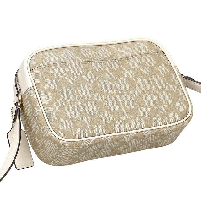 コーチ ショルダーバッグ レディース ブランド COACH シグネチャー レザー CR135 IMDQC 1 ライトカーキ/チョーク CR135-IMDQC-1