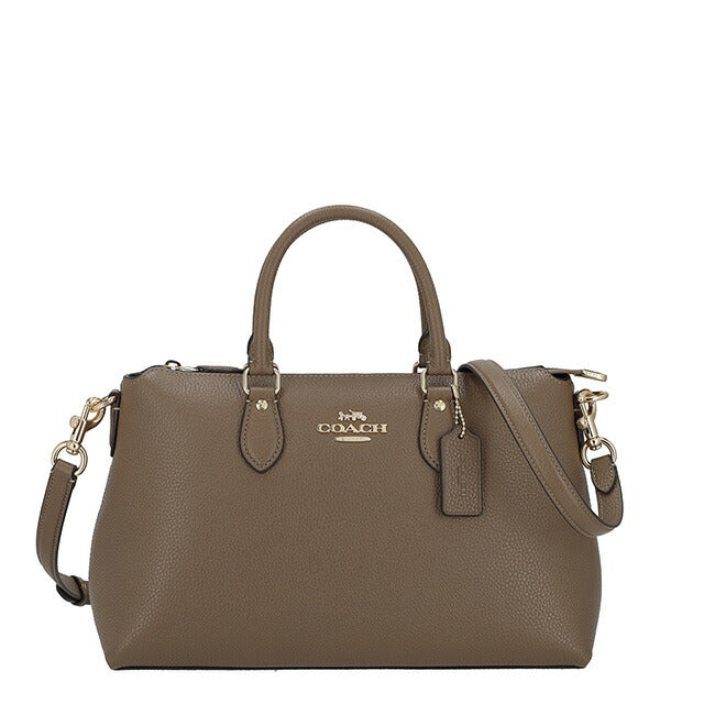 コーチ ハンドバッグ レディース ブランド COACH CR156 モカブラウン CR156-IMV2R-1