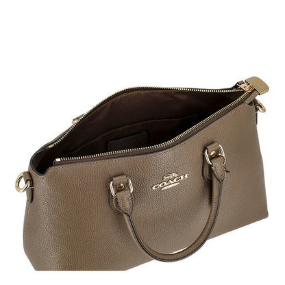 コーチ ハンドバッグ レディース ブランド COACH CR156 モカブラウン CR156-IMV2R-1