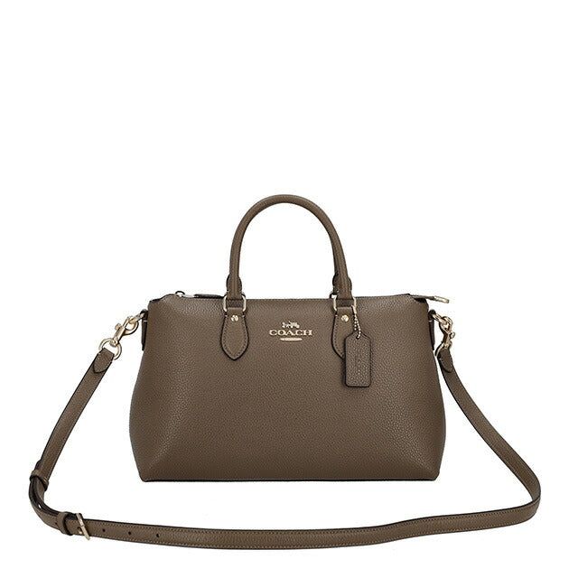コーチ ハンドバッグ レディース ブランド COACH CR156 モカブラウン CR156-IMV2R-1