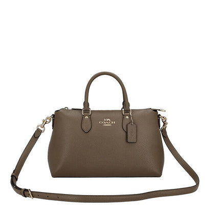 コーチ ハンドバッグ レディース ブランド COACH CR156 モカブラウン CR156-IMV2R-1
