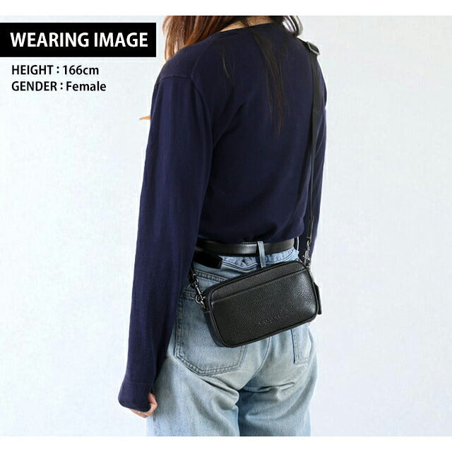 コーチ ショルダーバッグ メンズ ブランド COACH CR179 ブラック CR179-QB-BK-1