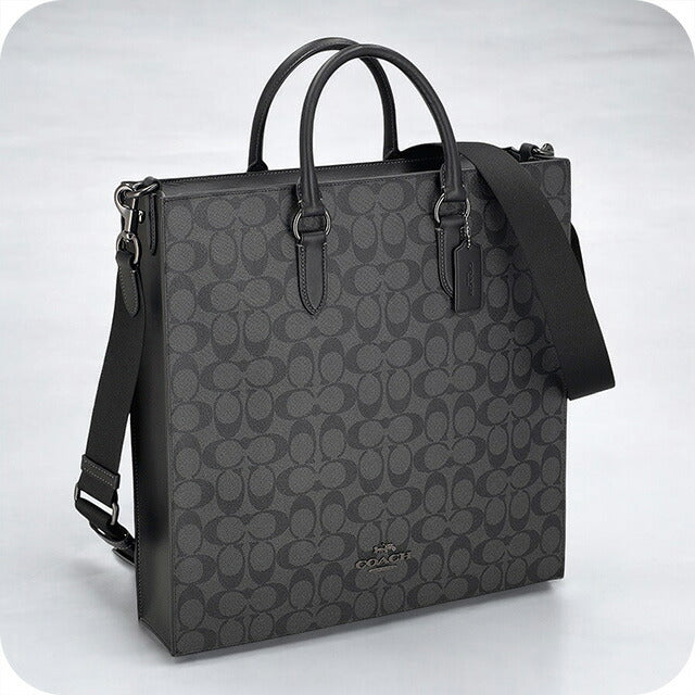 コーチ トートバッグ メンズ ブランド COACH CR314 QBMI5 チャコール/ブラック CR314-QBMI5-1