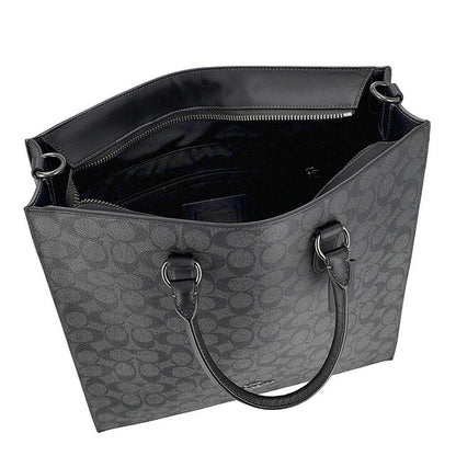 コーチ トートバッグ メンズ ブランド COACH CR314 QBMI5 チャコール/ブラック CR314-QBMI5-1