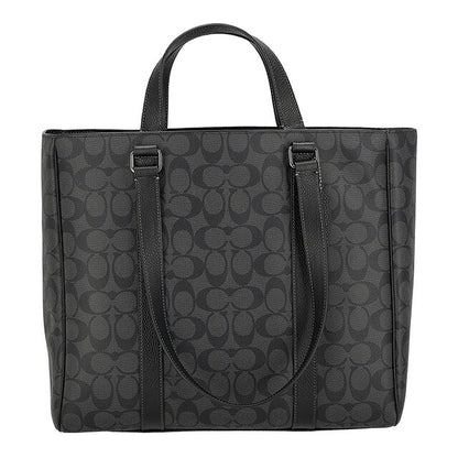 コーチ トートバッグ メンズ ブランド COACH CR385 チャコール/ブラック CR385-QBMI5-1