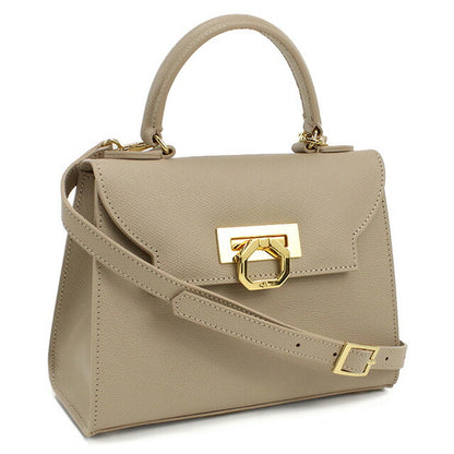 カルボッティ ハンドバッグ レディース ブランド CARBOTTI レザー イタリア 445 TAUPE ベージュ系 バッグ CRB445011