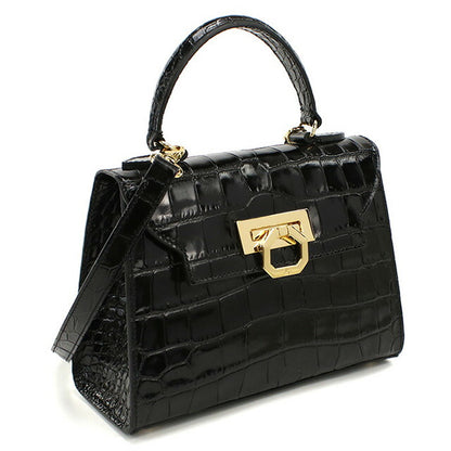 カルボッティ ハンドバッグ レディース ブランド CARBOTTI 445 BLACK バッグ CRB445051