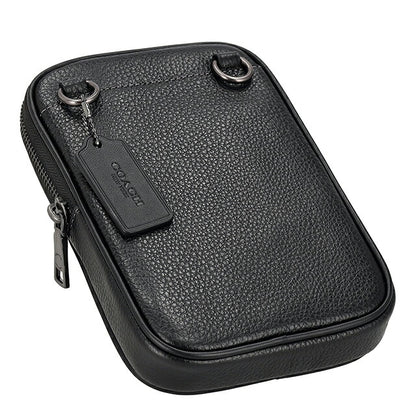 コーチ ショルダーバッグ メンズ ブランド COACH CS044 QB/BK ブラック 斜めがけ ブランド 高級 おしゃれ プレゼント 男性 実用的 かっこいい