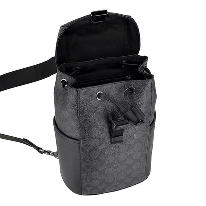 コーチ ボディバッグ メンズ ブランド COACH CT712 QBMI5 チャコール/ブラック CT712-QBMI5-1