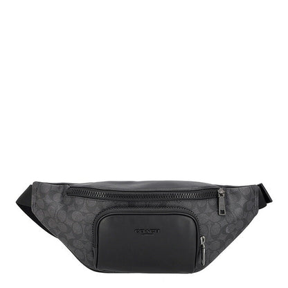 コーチ ボディバッグ メンズ ブランド COACH CT714 チャコール/ブラック CT714-QBMI5-1