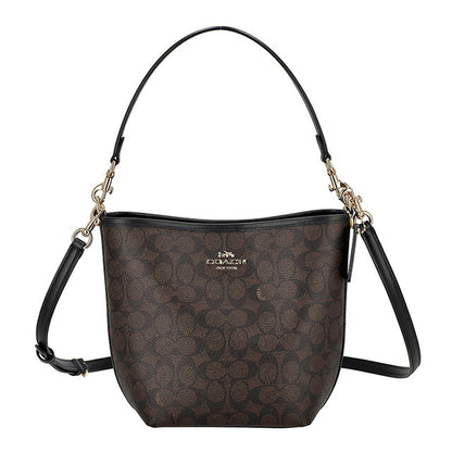 コーチ ハンドバッグ レディース ブランド COACH CT800 ウォルナット/ブラック CT800-IMXAQ-1