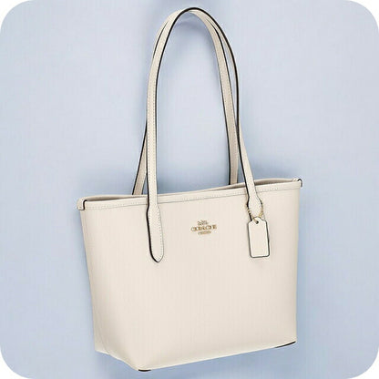 コーチ トートバッグ レディース ブランド COACH レザー CT859 IMCHK 1 チョーク ホワイト CT859-IMCHK-1
