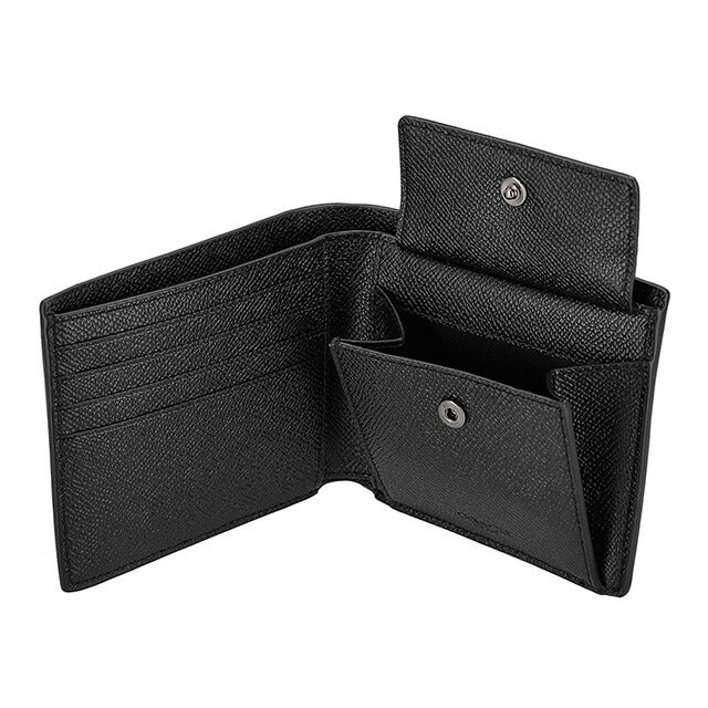 コーチ 二つ折り財布 メンズ ブランド COACH レザー CU371 QB/BK
