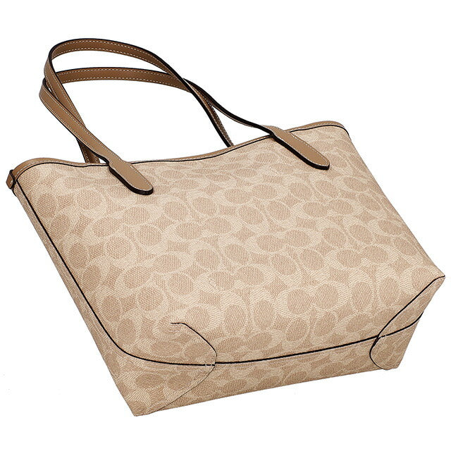 コーチ トートバッグ レディース ブランド COACH CU759 サンド CU759-SVPWH-1