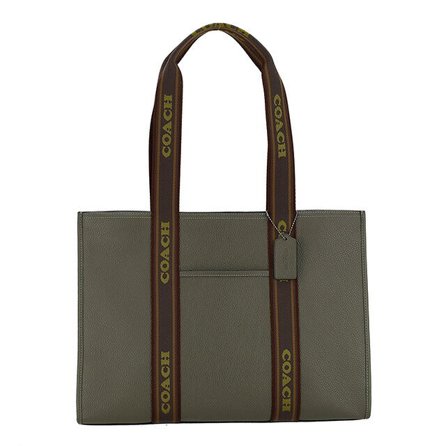 コーチ トートバッグ メンズ ブランド COACH CU996 オリーブドラブ CU996-QBRM3-1