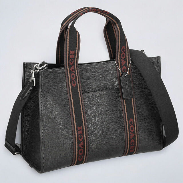 コーチ ハンドバッグ レディース ブランド COACH レザー CU997 SVA47 1 ブラック CU997-SVA47-1