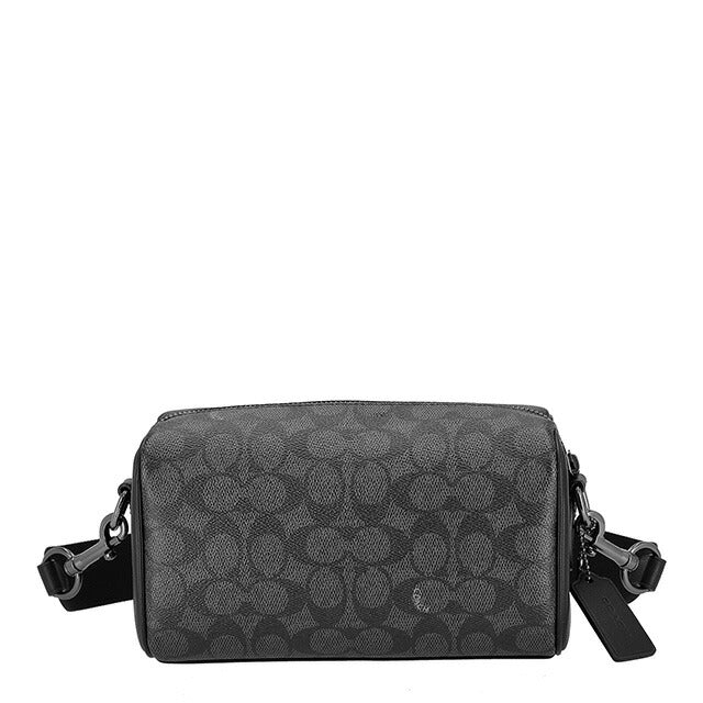 コーチ ショルダーバッグ メンズ ブランド COACH CV762 チャコール/ブラック CV762-QBMI5-1