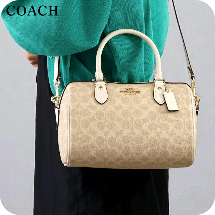 コーチ ハンドバッグ レディース ブランド COACH CV961 IMXDM サンド/チョーク CV961-IMXDM-1