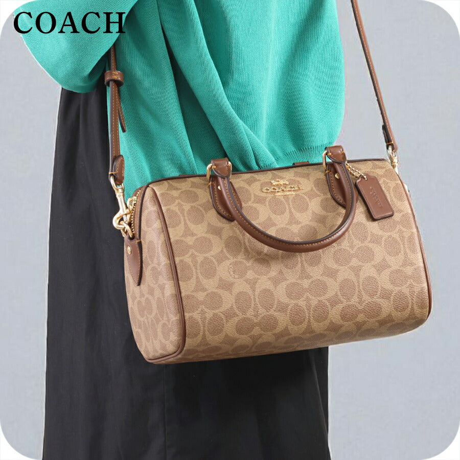 コーチ ハンドバッグ レディース ブランド COACH CV961 IMXHE タン/ブラウン CV961-IMXHE-1