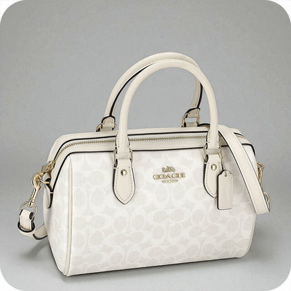 コーチ ハンドバッグ レディース ブランド COACH CV961 IMXU5 ホワイト CV961-IMXU5-1