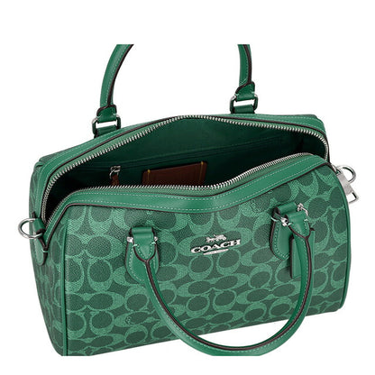 コーチ ハンドバッグ レディース ブランド COACH CV961 SVBH8 グリーン CV961-SVBH8-1