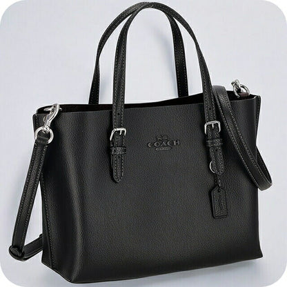 コーチ ハンドバッグ レディース ブランド COACH レザー CV966 SV BK 1 ブラック CV966-SV-BK-1